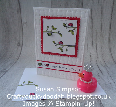 Stampin' Up! UK Independent  Demonstrator Susan Simpson, Craftyduckydoodah!, Sharing Sweet Thoughts, SBTD Blog Hop, Supplies available 24/7 from my online store, 