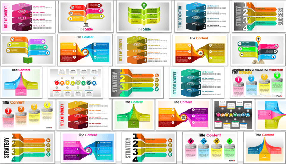 Contoh Slide Presentasi Powerpoint 3 Dimensi Yang Menarik Pakar Tutorial