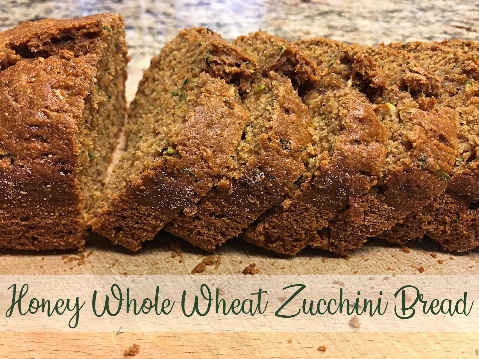 Country Mama To Many Honey Whole Wheat Zucchini Bread
