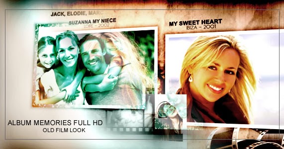 Album Memories Old Film Look Full HD Free After Effect Templates 