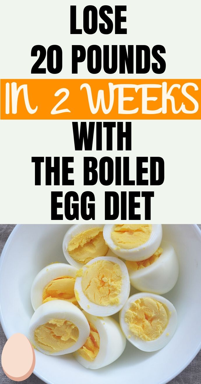 THE BOILED EGG DIET, HOW TO LOSE 20 POUNDS IN 2 WEEKS Hello Healthy!!