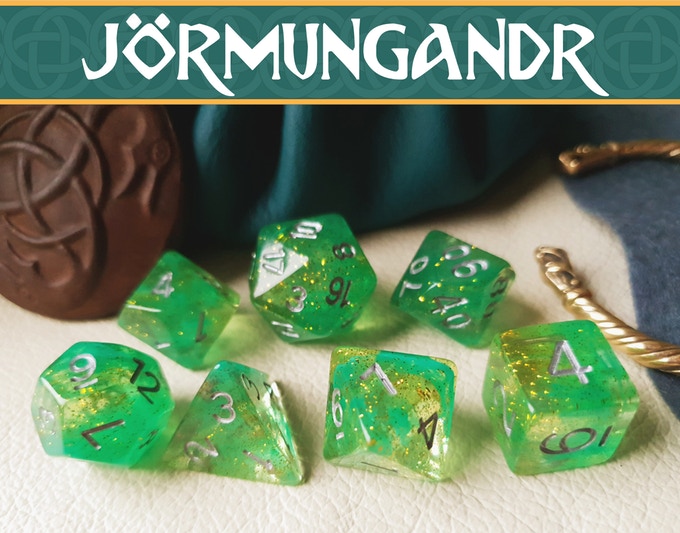 Tabletop Fix Lindorm Dice Norse Mythology Dice Kickstarter