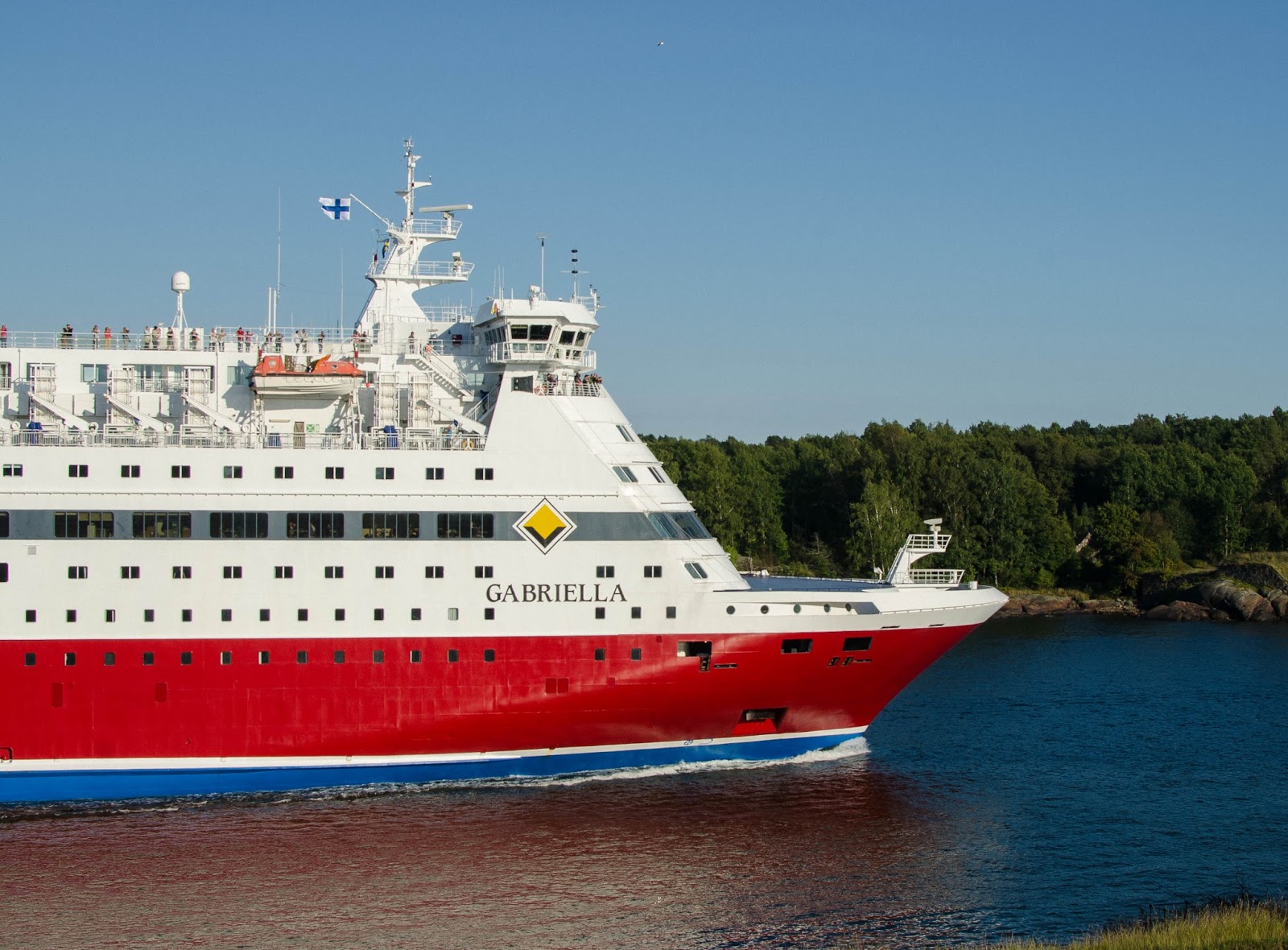 The Things I Enjoy Cruiseferries Silja Serenade and Gabriella in the