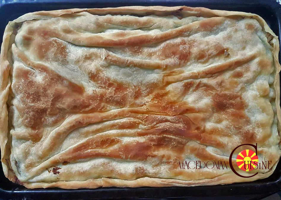 ZELNIK FROM BITOLA (MACEDONIAN PIE) Macedonian Cuisine