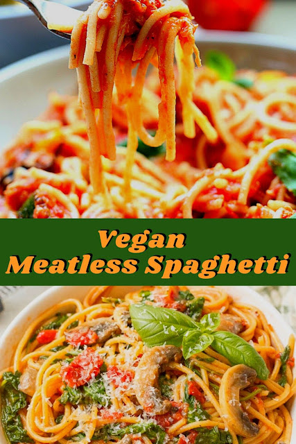 Vegan Meatless Spaghetti | New recipe 2