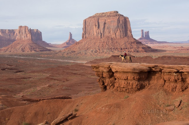 Viaje con tienda de campaña por el Oeste Americano - Blogs de USA - Monument Valley, ¿rodamos una del oeste? (8)