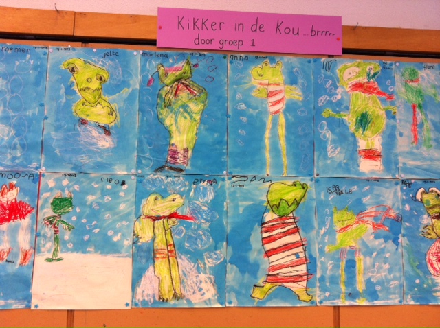 Blog van Floortje: kikker in de kou