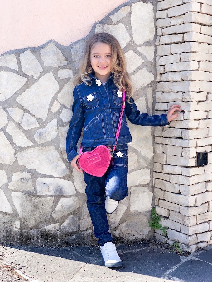 NAME IT NMFVIRANJA LS Knit - Maglione In Maglia Per Bambina - Colore Dark Denim