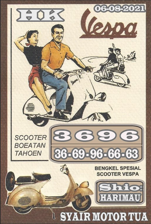 SYAIR HONGKONG 06 AGUSTUS 2021