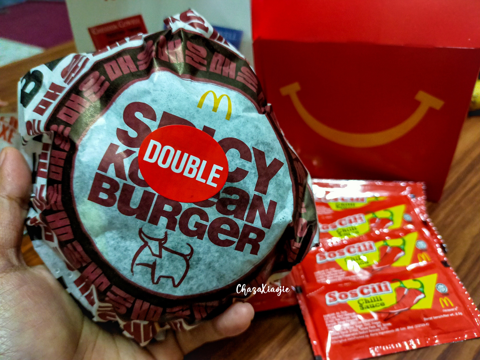 Spicy Korean Burger McDonald Kembali, Menu Menyengat Tahun 2020