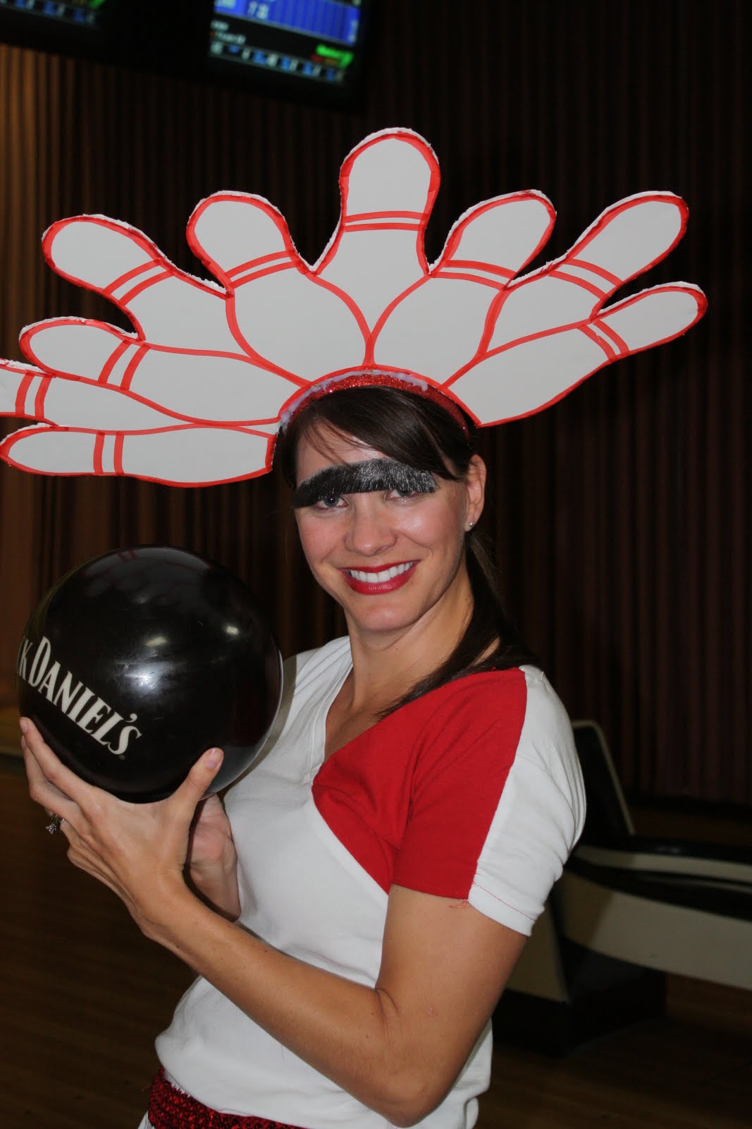 Mogensen Family Beer Frame Bowling Halloween Night