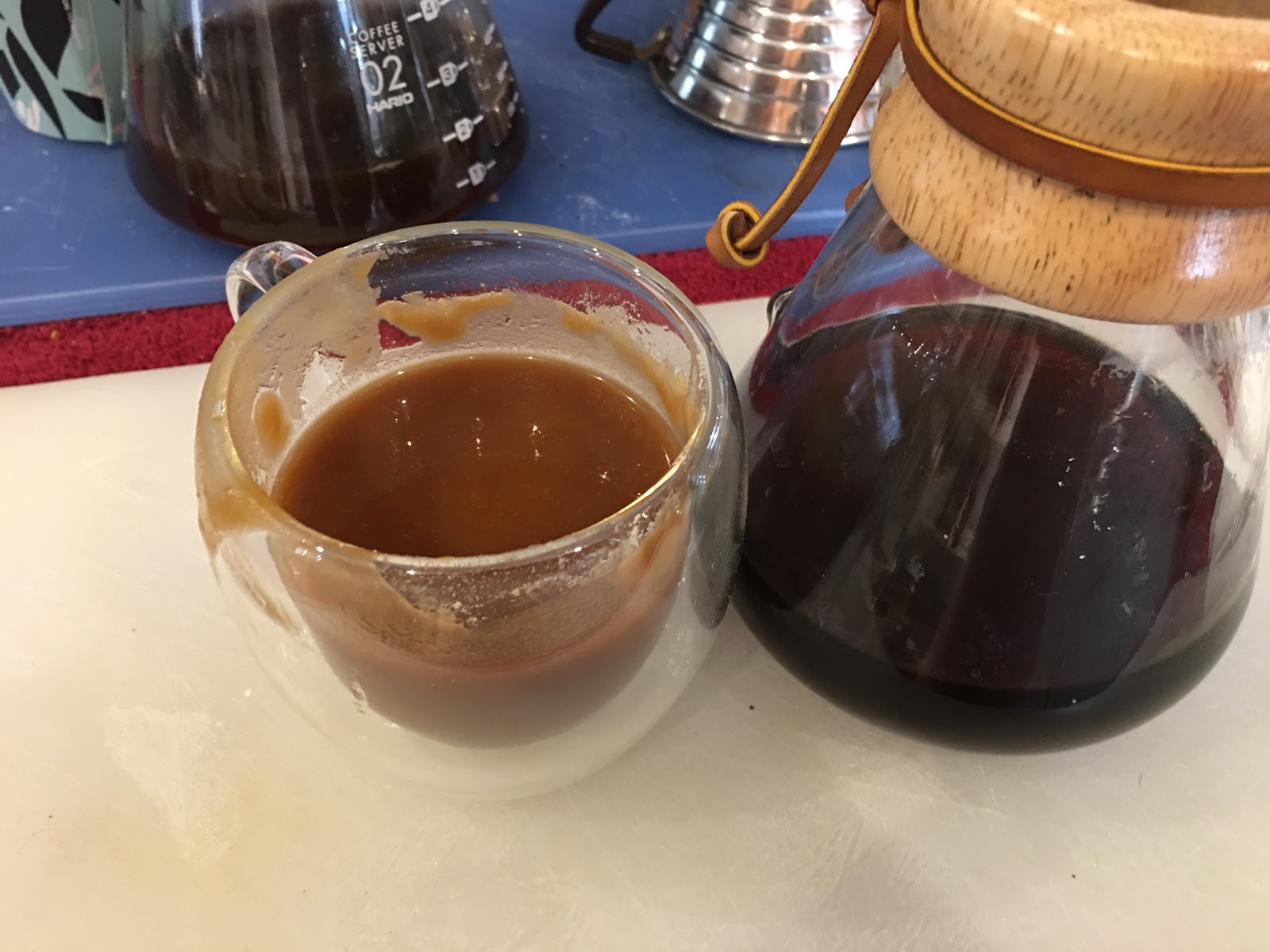 Houston Food Explorers Coffee Navajo Coffee A Thickened Coffee Experiment