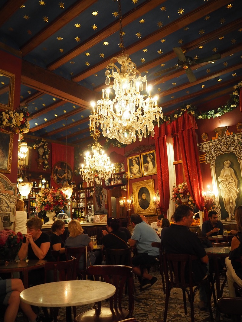 Inside Cafe de las Horas in Valencia
