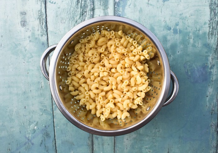 Vegan Macaroni Salad - Step 1 Vegan Macaroni Salad - Step 1 (cooked pasta)