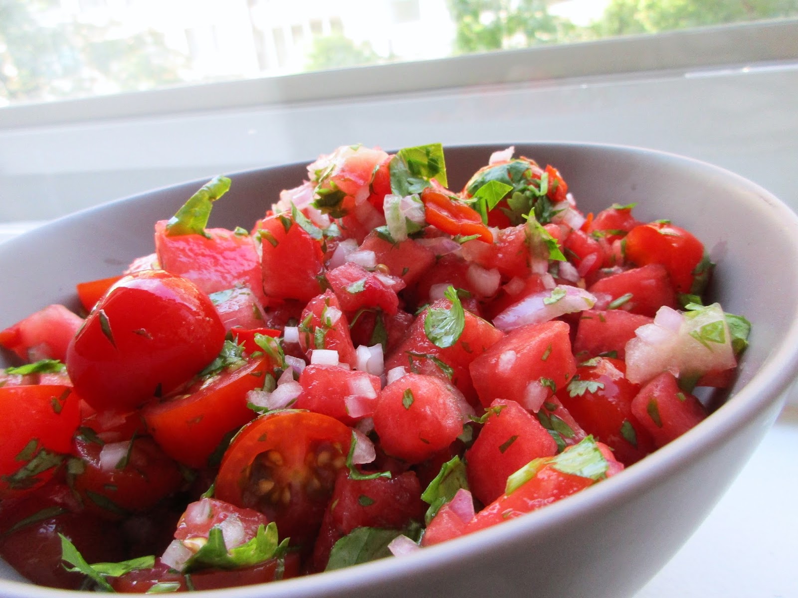 Kvell in the Kitchen Grilled Halibut Tacos with Watermelon Salsa