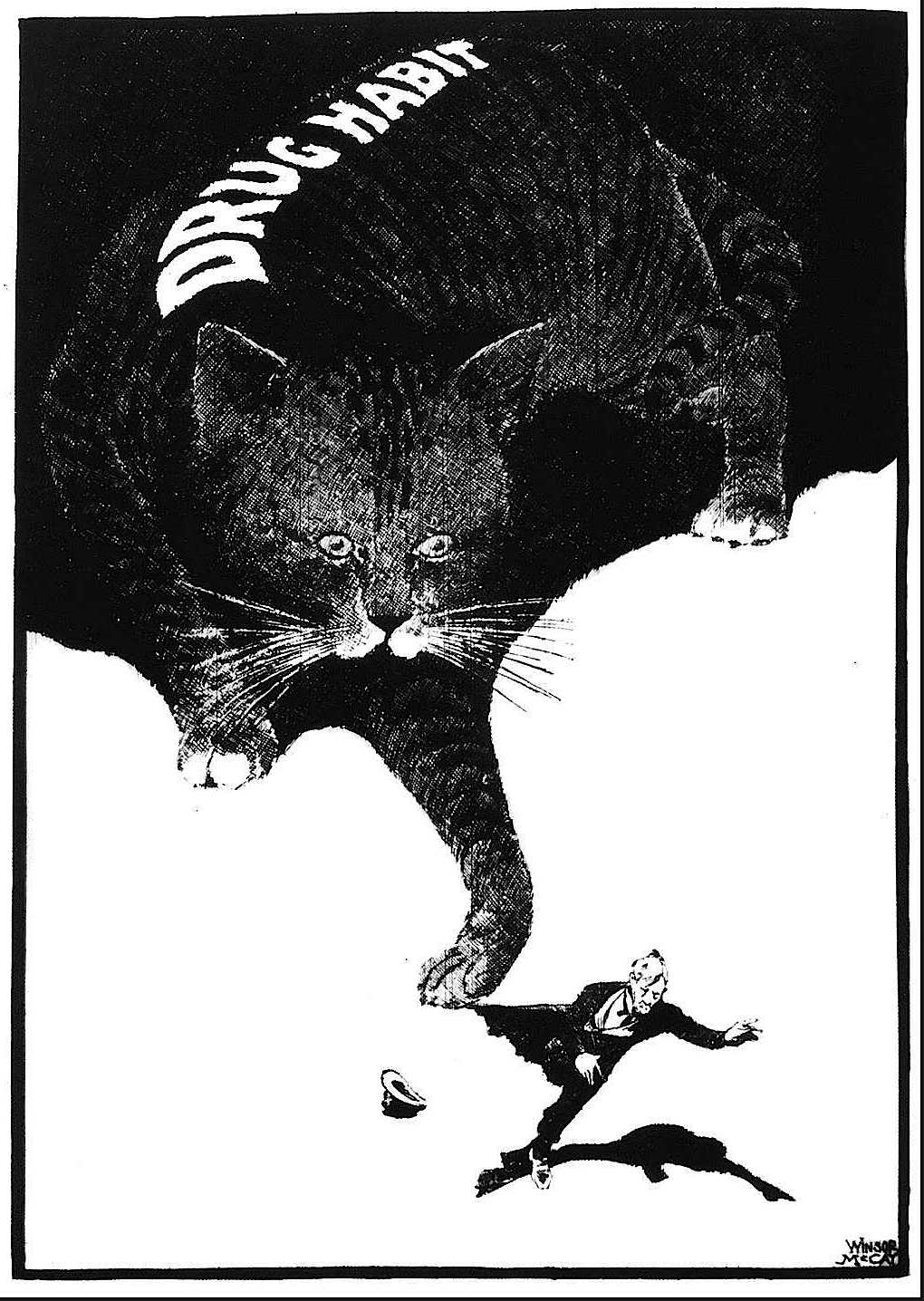 Winsor Mccay cartoon A Winsor Mccay cartoon about drug addiction