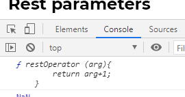 What is rest operator in javascript? - Online Tutorial For JavaScript ...