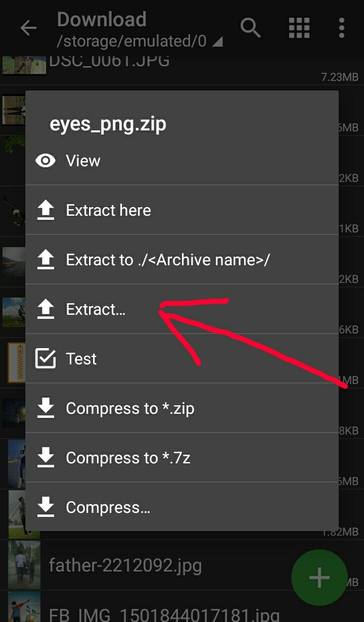How To Extract Zip File zarchiver How to unzip the File SV CREATIONS