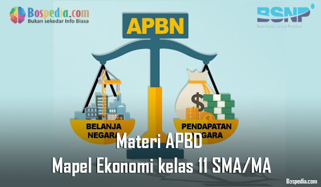 Materi APBD Mapel Ekonomi kelas 11 SMA/MA Bospedia