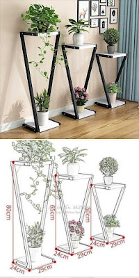 Muebles modernos para plantas