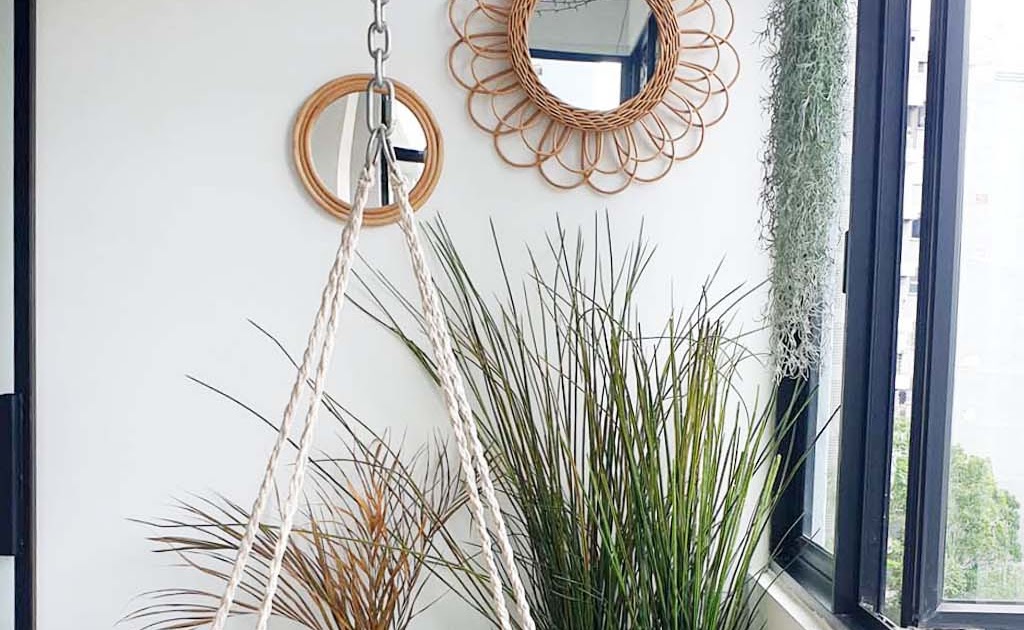 butterpaperstudio Home432B New Ikea Rattan Mirror