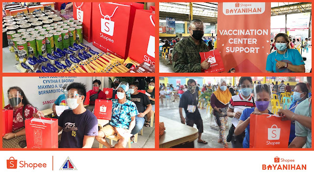 Shopee Partners with Quezon City to Provide Its Citizens and Frontliners a More Comfortable Vaccination Experience