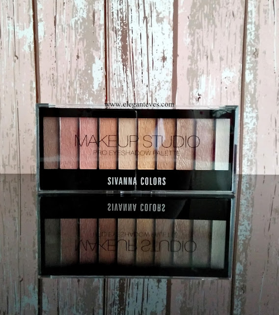 Sivanna Colors Makeup Studio Pro Eyeshadow palette 01 review