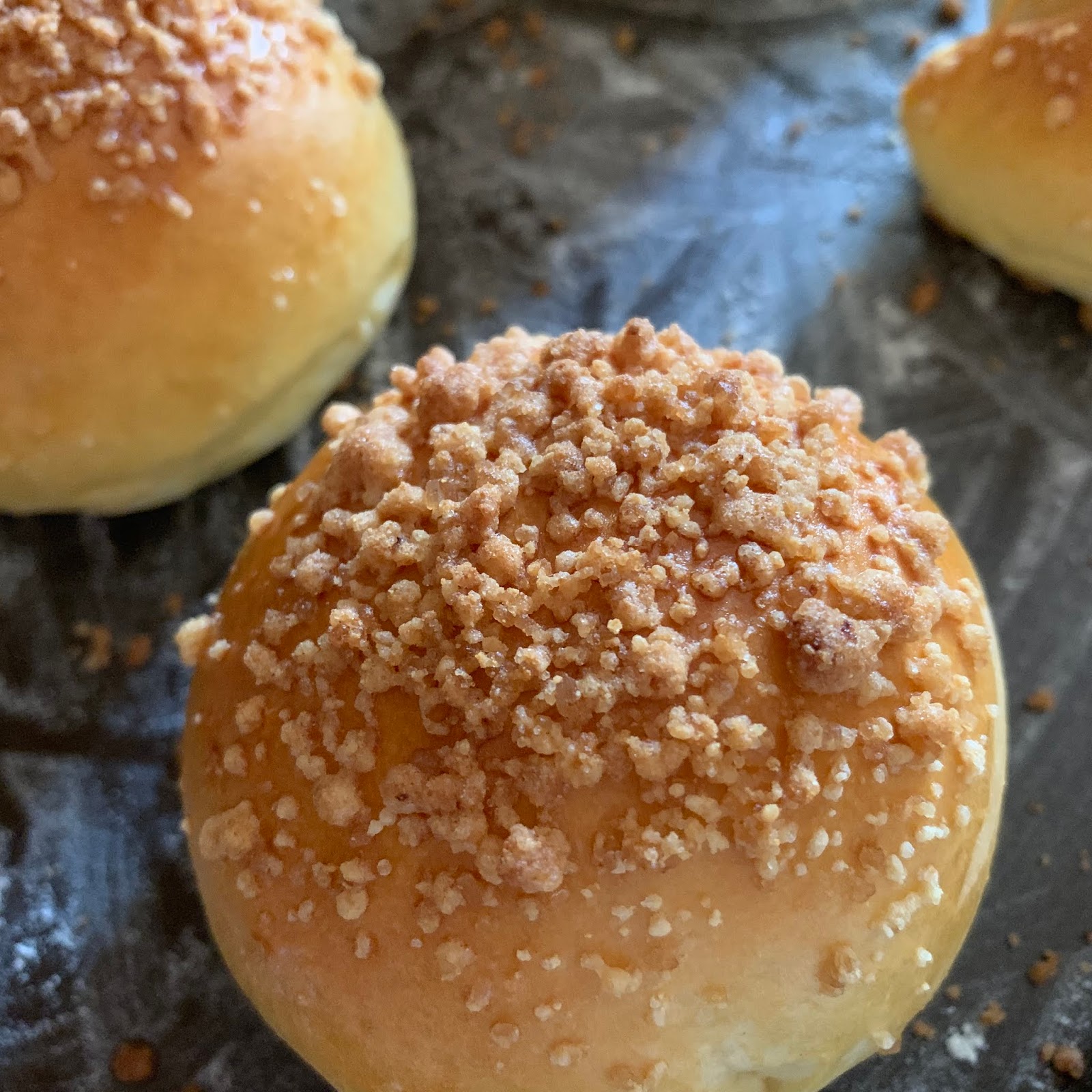 My Mind Patch Butter Crumb Cheese Bun