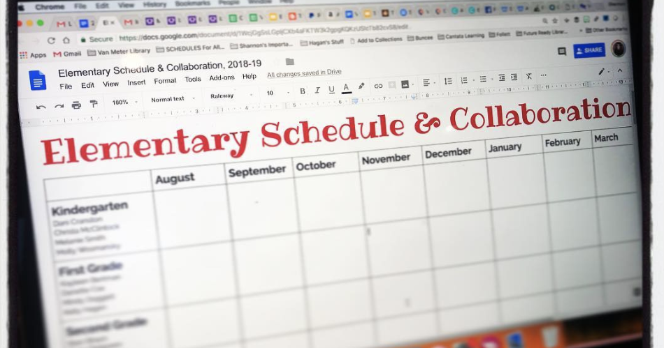 My Tips & Helpful Google Docs For Awesome Collaboration Between Teacher Librarians and Teachers! 