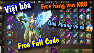 Game lậu mobile Việt hóa Hoa Kiếm 3D Free Full bộ CODE xịn