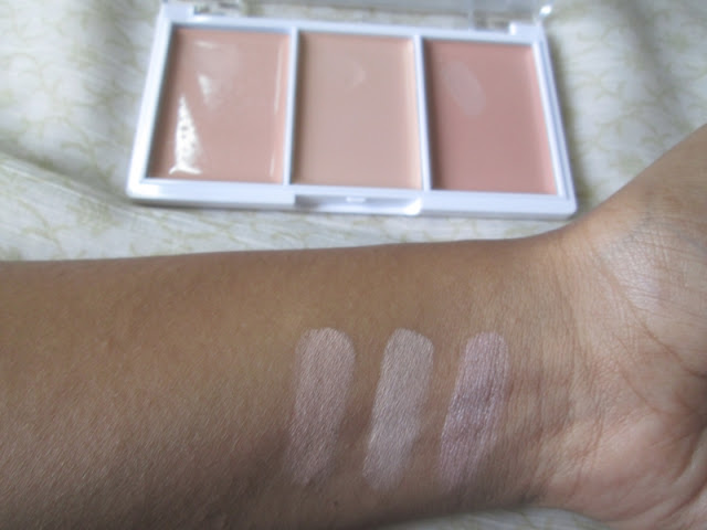 MUA Pro-Base Conceal & Brighten Kit Natural- Medium Rose Review, Pictures & Swatches