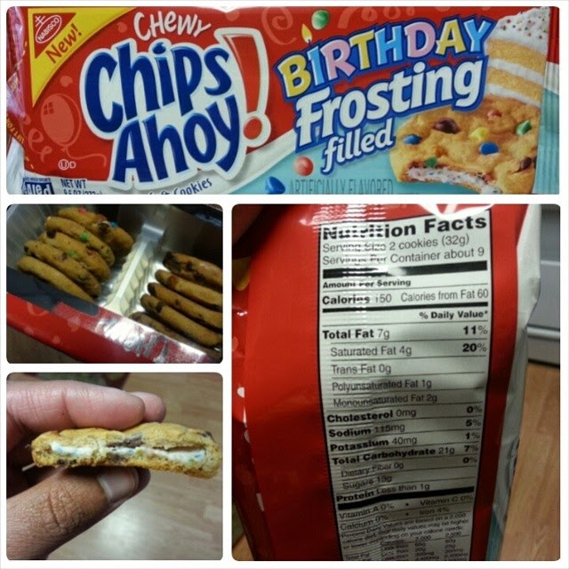 Shannon's Lightening the Load Chewy Chips Ahoy! Birthday Frosting