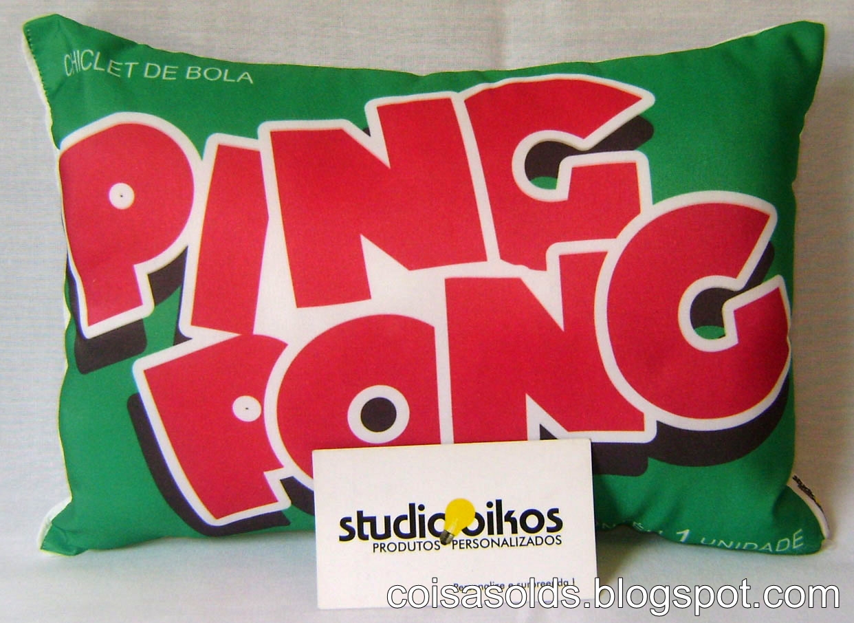 Coisas Olds - Tazos, Cards, Figurinhas e +: Álbum Ping Pong Games