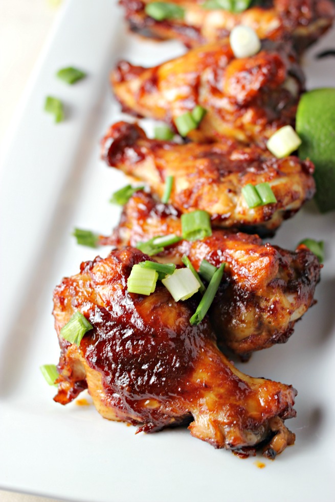 Easy Honey Chipotle Chicken Wings Recipe A Little Desert Apartment