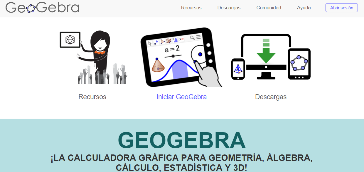 El rincón de la Pedagogía: GEOGEBRA