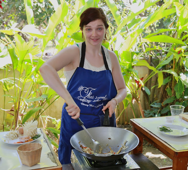 Thai Secret Cooking Class Photos. March 9-2017. Pa Phai, San Sai District, Chiang Mai, Thailand.