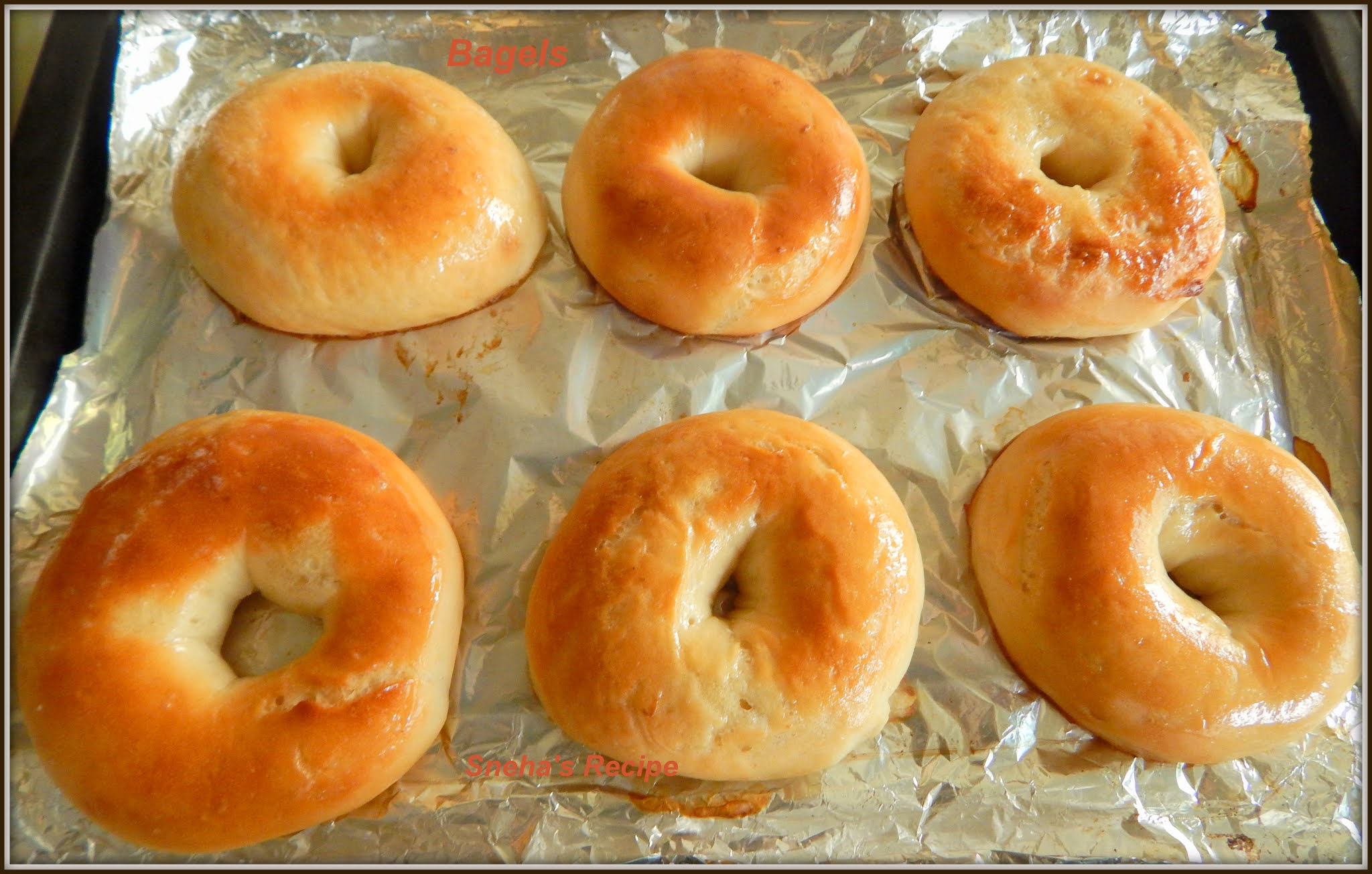 BagelsBakingBloggers Sneha's Recipe