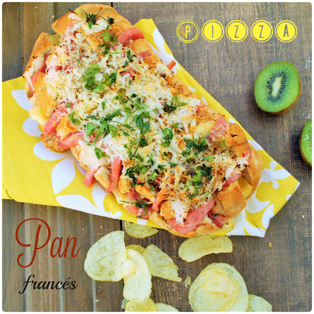 Pizza De Pan Francés
