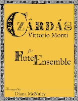 Czardas for flute ensemble