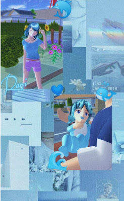 Kumpulan Walpaper Aesthetic Sakura School Simulator HD