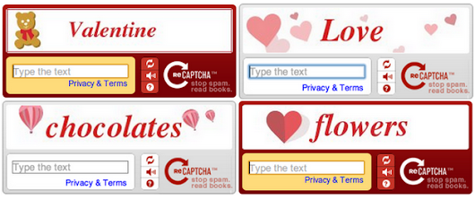 Google Online Security Blog: CAPTCHAs that capture your heart