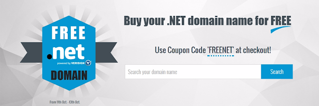Today ZNetLive are offering to claim your Free.NET domain name + Free Rs.2500 Google AdWords Credit + 2 Email Accounts + WhoisGuard Privacy Protection absolutely for FREE