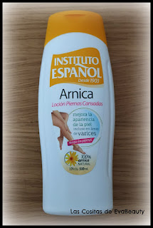 #InstitutoEspañol #locionpiernas #arnica #piernascansadas #beauty #belleza