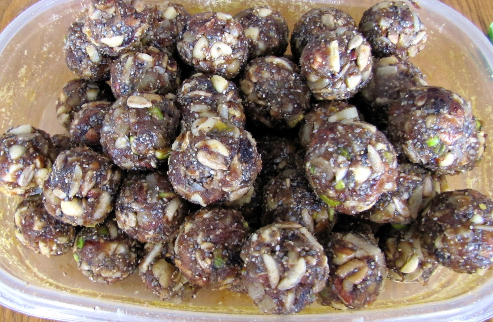Snack time Date ladoo with nuts and seeds, Oven roasted Chivda