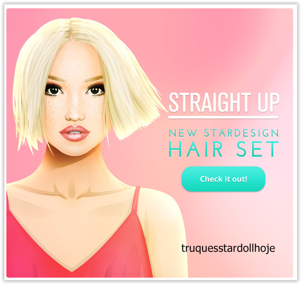 Truques Stardoll Hoje ♥: Novo Stardesign Hair!