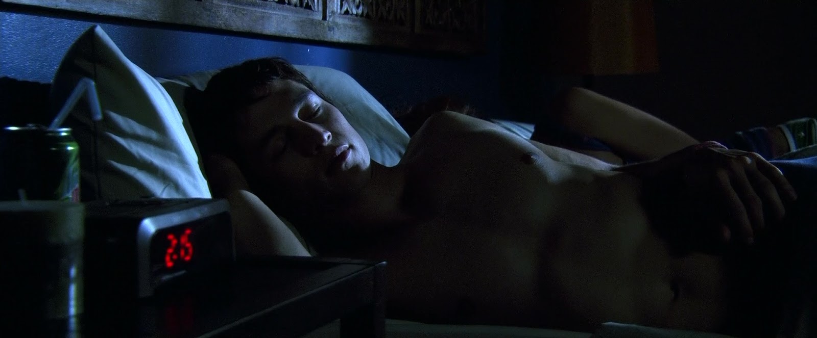 Bobby Campo shirtless in The Final Destination.