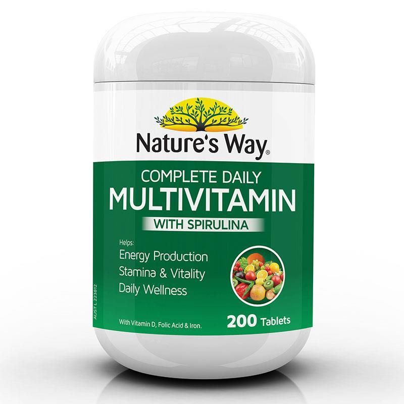 Nature’s Way Complete Daily Multivitamin 200 viên (05/24)