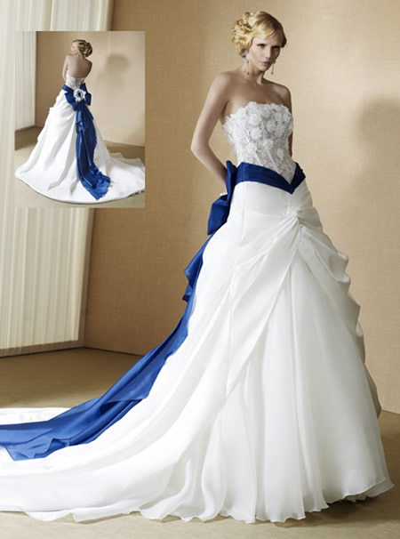 49+ Idea Wedding Dresses With Blue Color Accents