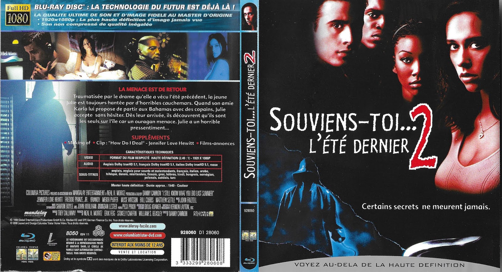 Souviens Toi L été Dernier Saison 2 BLU-RAY JAQUETTES BLU-RAY: Souviens-toi l'été dernier 2