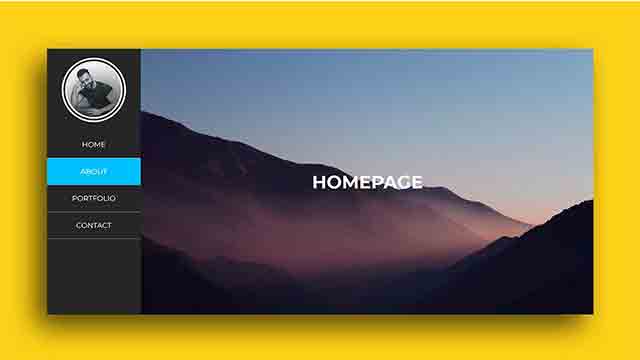 Responsive Website with Sidebar using HTML CSS